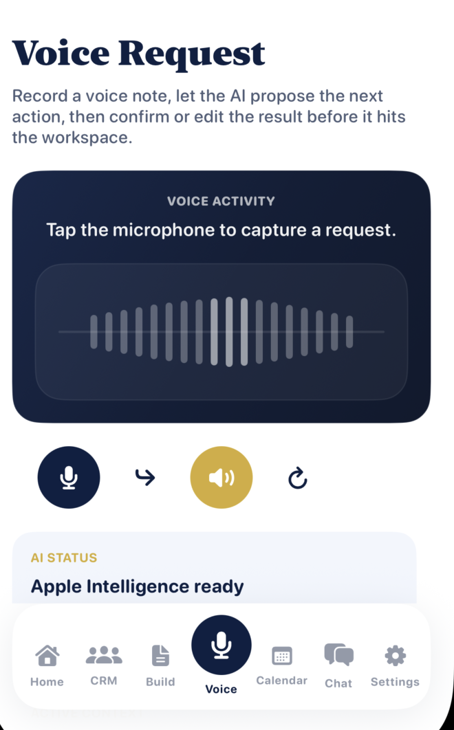 GUILLEN AI voice request preview