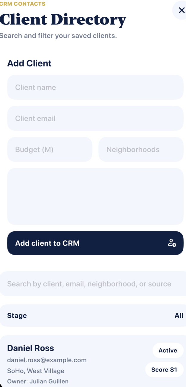 GUILLEN AI request builder preview