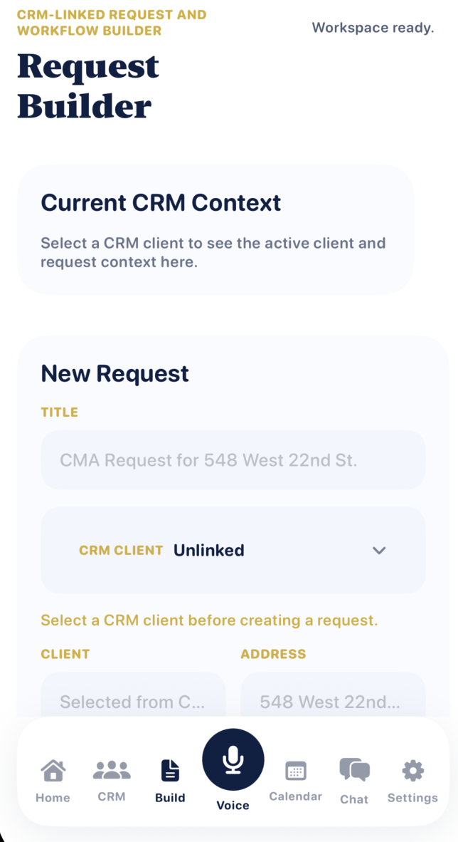 GUILLEN AI client directory preview