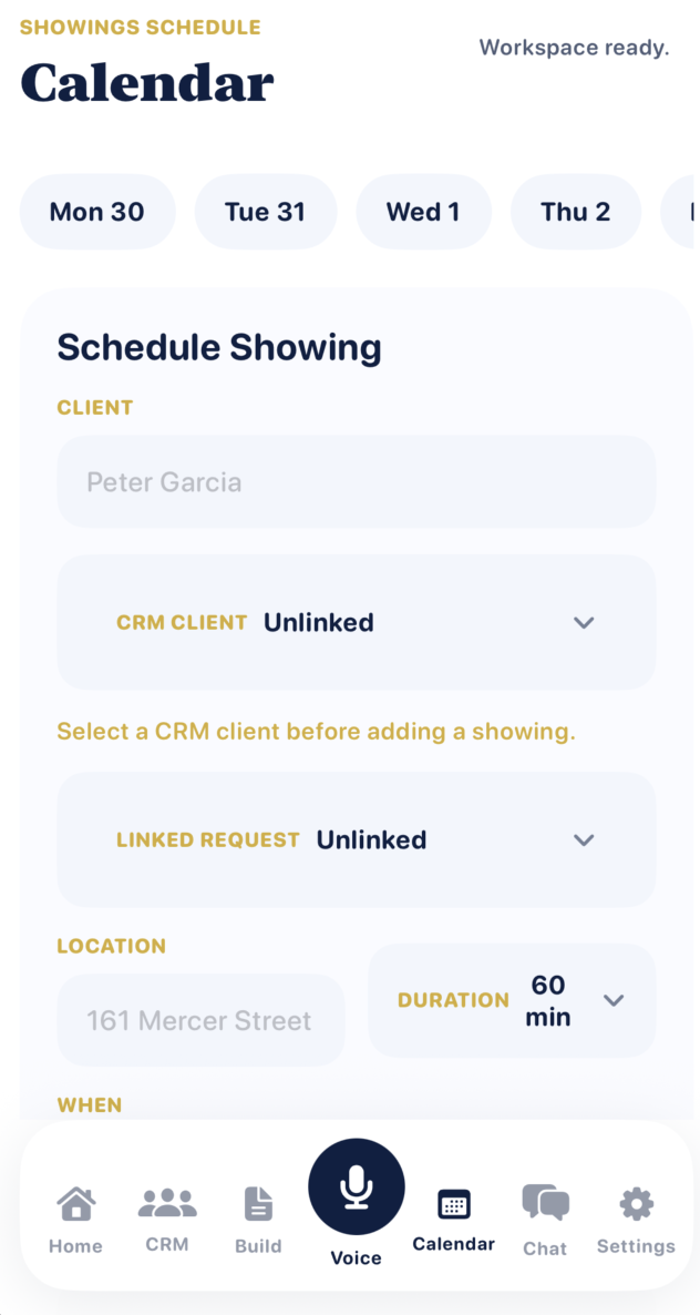 GUILLEN AI CRM dashboard preview